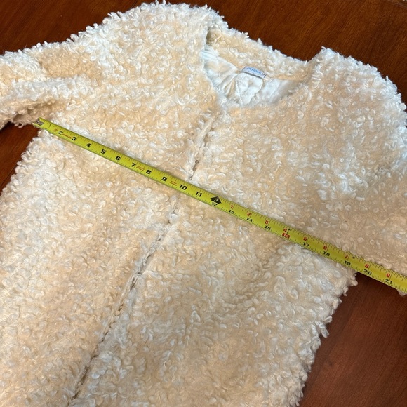 Vintage Sangalli White Boucle Coat Size S - Picture 7 of 9